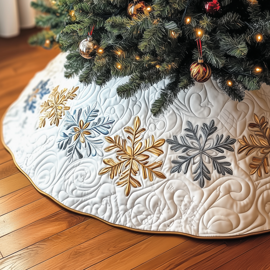 Snowflake Quilted Tree Skirt GFTOTP1242