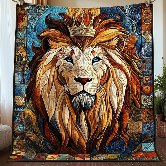 Lion Quilted Blanket GFTOTP190