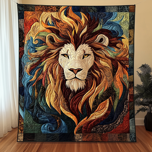 Lion Quilted Blanket GFTOTP193