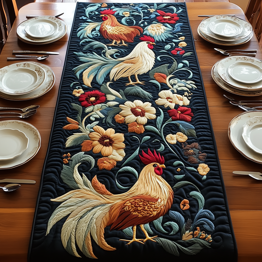 Chicken Quilted Table Runner GFTOTP206