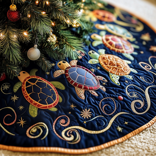 Turtle Quilted Tree Skirt GFTOTP295