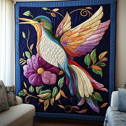 Hummingbird Quilted Blanket GFTOTP574