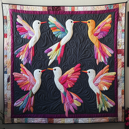 Hummingbird Quilted Blanket GFTOTP578