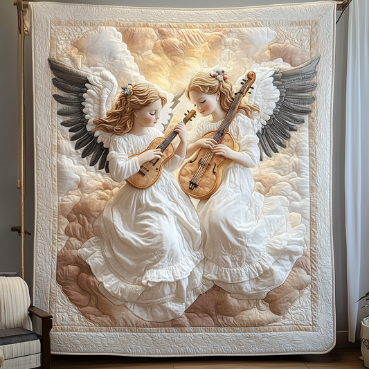 Christmas Angel Quilted Blanket GFTOTP770