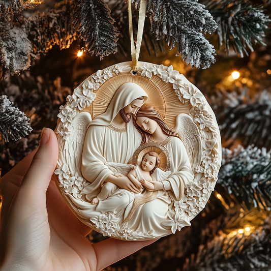 Nativity Mica Ornament GFTOTP850