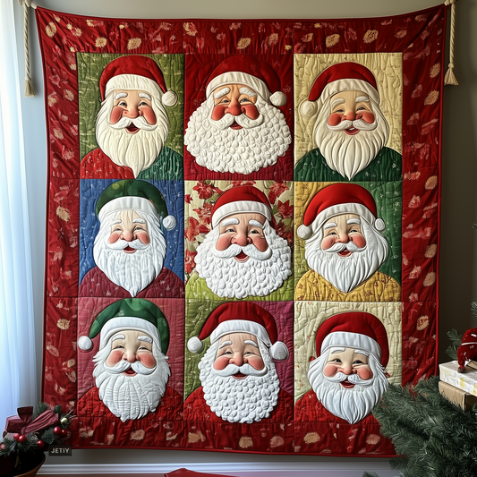 Santa Claus Quilted Blanket GFTOTP871