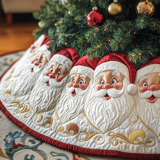 Santa Claus Quilted Tree Skirt GFTOTP874